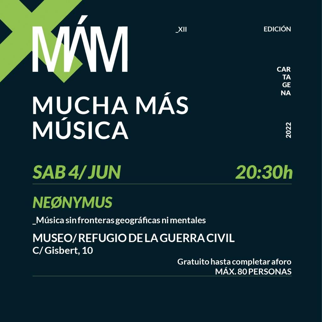 neønymus. Mucho+Mayo. Cartagena. Murcia