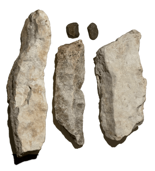 Tres litófonos Neonymus